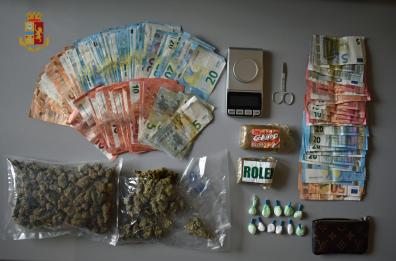 Spaccio di droga a Galatina: un arresto e due denunce della polizia
