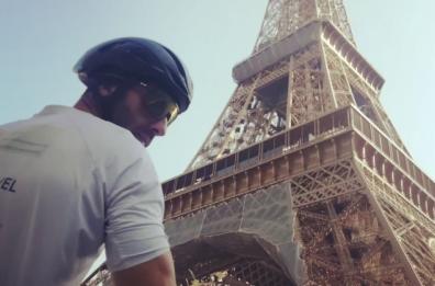 Dalla Basilicata a Parigi in bicicletta, missione compiuta per Massimo Pascale