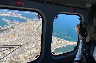 Maraschio e Pentassuglia visitano il reparto operativo aeronavale Guardia di Finanza di Bari