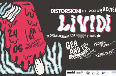 Distorsioni Fest, la preview si terrà il 24 giugno al Kismet di Bari