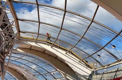 Al via i lavori per la copertura dello stadio san Nicola a Bari