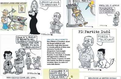 Silvio e l’ironia: Burlesconi! Non è un refuso