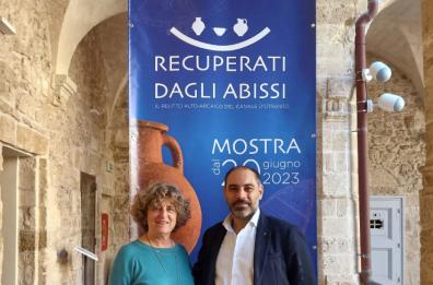 Taranto, inaugurata la mostra dei reperti recuperati dagli abissi marini 