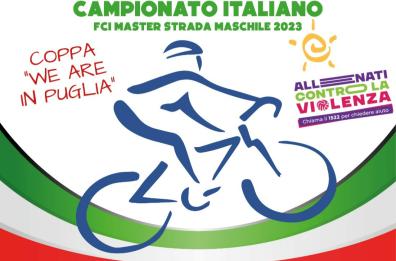 I campionati Fci master di ciclismo dal 24 giugno in Puglia