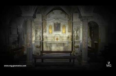 Acquaviva, ecco la Cripta in 3D della cattedrale di Sant'Eustachio