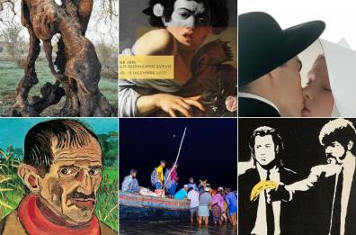 L'arte sotto gli ombrelloni di Puglia