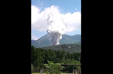 Roccarainola, esplosione fabbrica fuochi d'artificio: un morto