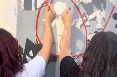 Scontro treni, a Corato un murale per ricordare la vita di Francesco