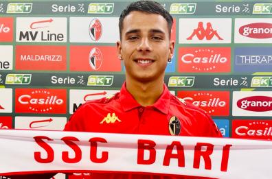 Bari calcio, arriva Filippo Faggi: ha firmato fino al giugno '27