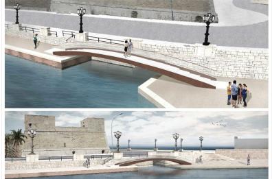 Bari, al via i lavori per il waterfront: da domani stop a soste e transito sul Molo Sant'Antonio 
