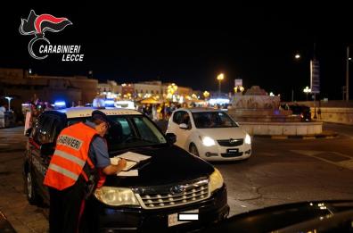 Gallipoli, controlli a tappeto nella movida per una «Estate sicura»