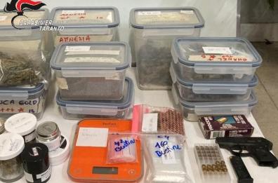 San Marzano, spara per intimidire il vicino ma viene arrestato per spaccio