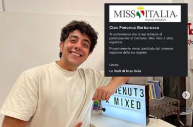 Bari, Federico nasce donna e si iscrive a Miss Italia, beffando le regole