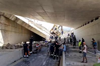 Grecia, Patrasso: crolla un ponte, persone sotto le macerie