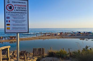 San Pietro in Bevagna, scatta il divieto di balneazione al fiume Chidro