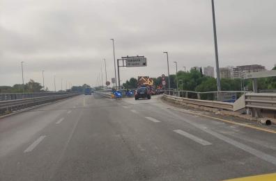 Taranto, incendio sulla Ss7 Ter: chiusa temporaneamente la statale salentina. Circolazione ripristinata