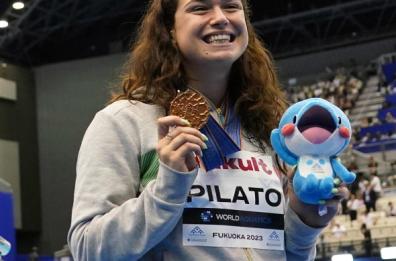 Rana di bronzo ma Benny Pilato esulta: «Per me vale un oro»