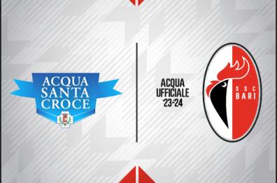 Bari, Santa Croce sarà top sponsor e acqua ufficiale della squadra