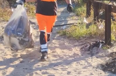 Lido Taranto, al lavoro per rifiuti e abusivi Kyma Ambiente e Polizia Locale