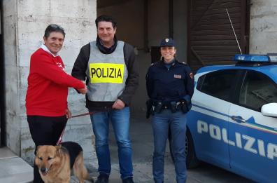 Lecce, grazie alla Polizia Roky ha una nuova famiglia