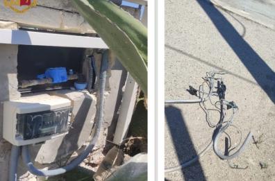 Taranto, due denunce per allacci abusivi alla rete elettrica 