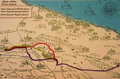 Il sindaco di Matera: «Vogliamo la via Appia secondo sito Unesco»
