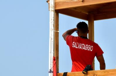 Un tornado si abbatte sul lungomare di Ugento, ma è solo una simulazione