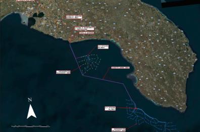 Eolico nel Golfo di Taranto: ecco la proposta e la mappa &laquo;Dorada&raquo;