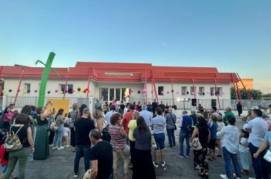 Campi Salentina, inaugurata la scuola dell'infanzia Aldo Moro