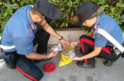 Taranto, 800 grammi di hashish nascosti nella vegetazione: arrestato 37enne