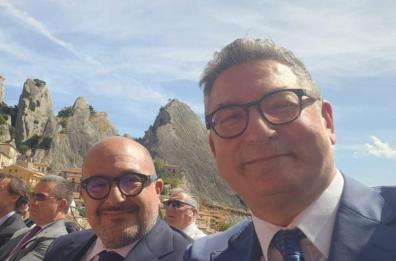 Castelmezzano, visita del Ministro Sangiuliano: «La Basilicata ha grandi potenzialità»