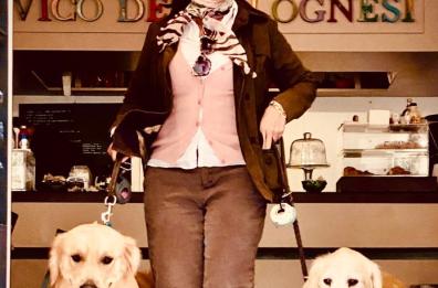 Lecce, la prof. Beatrice e i suoi due amici pelosi Dante e Hunter