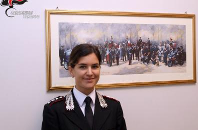 Taranto, al comando della Compagnia Carabinieri arriva Francesca Fiorentini