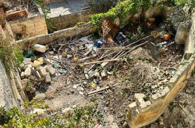 Matera, avviata bonifica di un'area degradata nei Sassi