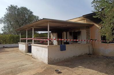 Donna carbonizzata a San Michele Salentino: per il gip l'incendio serviva per uccidere o eliminare prove