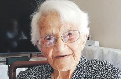 Noci,  110 anni (e lode) per nonna Annamaria, tra i 19 anziani più longevi d'Italia