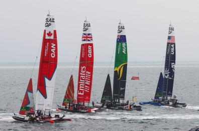 Vela: Australia e Danimarca vincono prime gare Sail Gp a Taranto