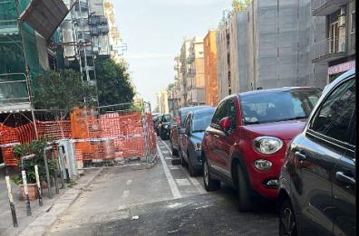Bari, a Japigia il flash-mob contro le piste ciclabili