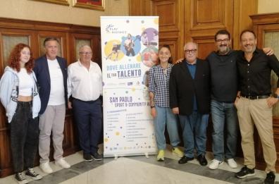 Bari, San Paolo Sport & Community Hub: presentato il progetto di aggregazione giovanile