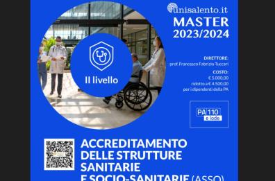 UniSalento, presentata quarta edizione del Master in Accreditamento strutture sanitarie e socio-sanitarie