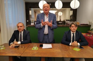 Pichetto Fratin a Foggia con il candidato sindaco Di Mauro
