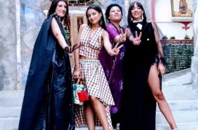 Una Bond girl a Roccanova, la moda lucana sfila per il cinema