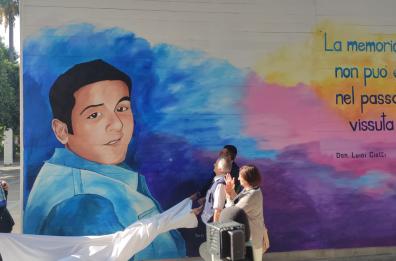 Bari, 20 anni dalla morte del 15enne Gaetano Marchitelli: inaugurato murale in suo onore
