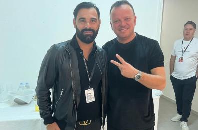 Tommy Parisi e lo scatto virale a Bari con Gigi D'Alessio. I fan: «Perché non una collaborazione?»