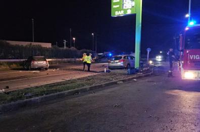 Bitonto, scontro sulla sp 231: tre persone ferite nell'impatto