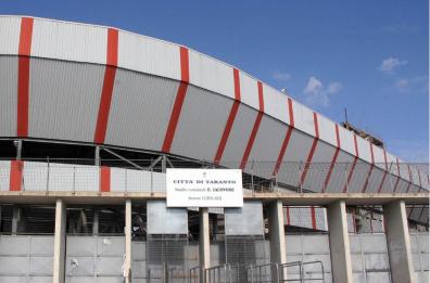Taranto, doccia gelata per i tifosi: lo stadio «Iacovone» rimane inagibile. La partita contro il Crotone sarà a porte chiuse