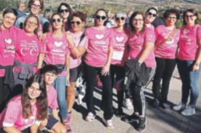 Pignola, un’onda rosa per sostenere la ricerca contro i tumori