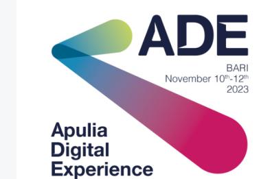 Ade Apulia Digital Experience, a Bari la conferenza tra gaming, cinema e audiovisivo