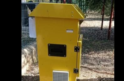 Trani, un campionatore d’aria nei pressi della cava