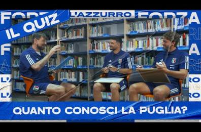 Dai taralli alla Taranta, la nazionale di calcio e il quiz sulla Puglia in vista di Italia-Malta